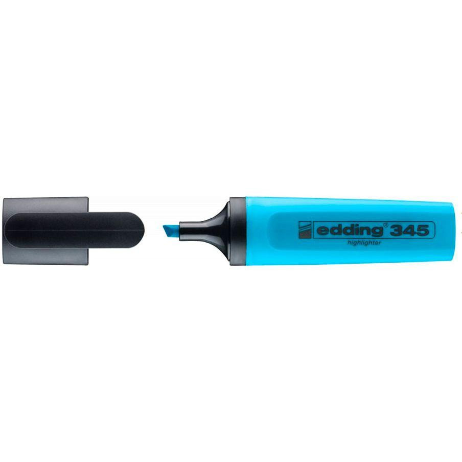 Edding Маркер  Highlighter e-345 2-5 мм, chisel tip, sky-blue (345/10) - зображення 1