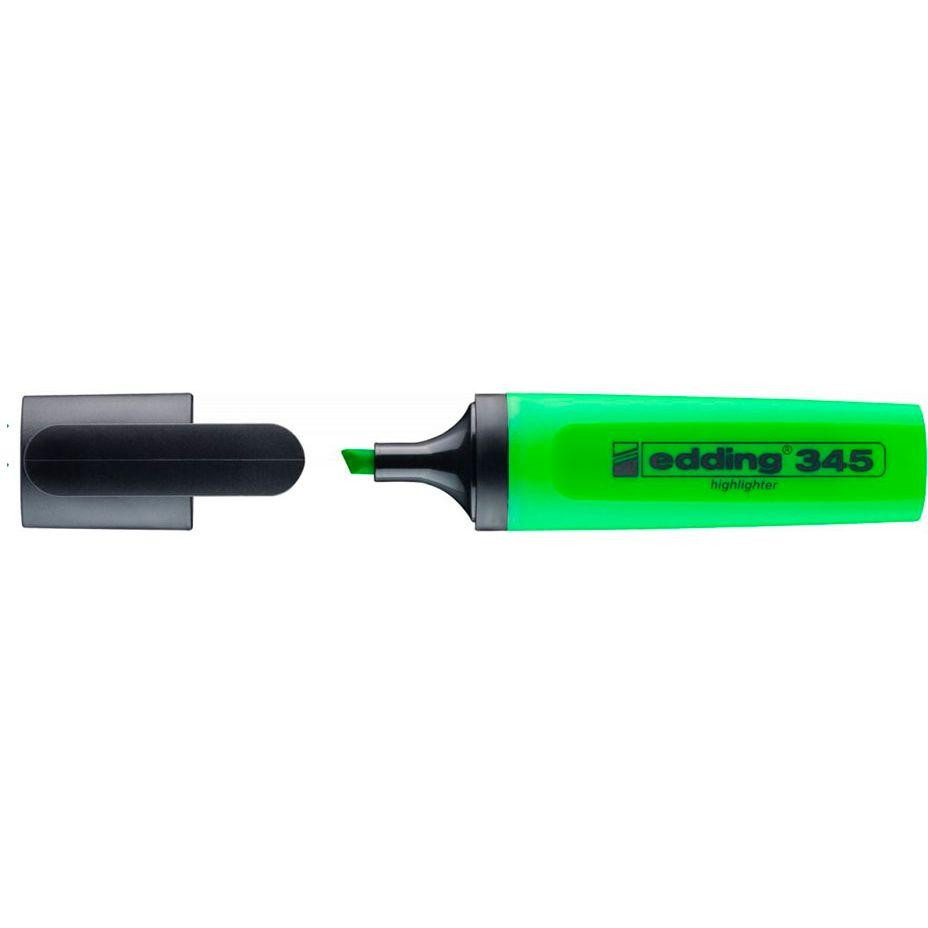 Edding Маркер  Highlighter e-345 2-5 мм, chisel tip, green (345/04) - зображення 1