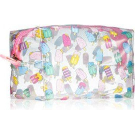   BrushArt Accessories Transparent cosmetic bag прозора косметичка відтінок Ice Cream 1 кс