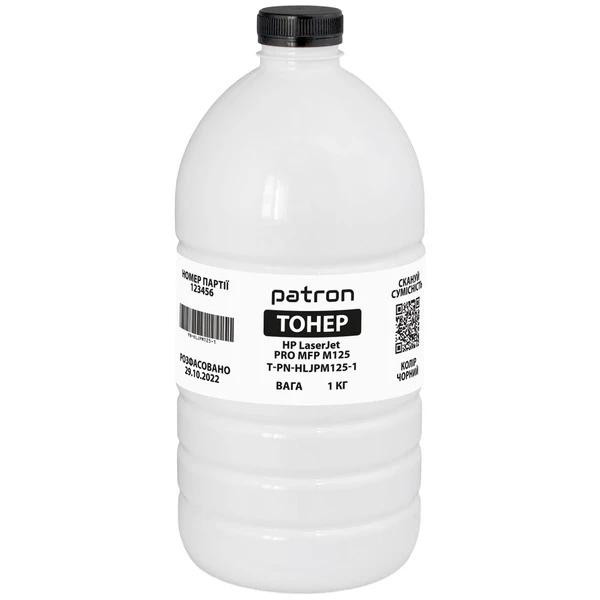 Patron Тонер HP LJ Pro M125/M127/M201/MF211 CF283A/737 1кг (PN-HLJPM125-1) - зображення 1