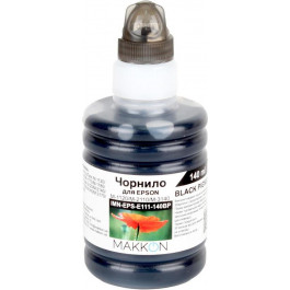   Makkon Чорнило для Epson M-1120/M-2110/M-3140 140 мл Black pigment (IMN-EPS-E111-140BP)