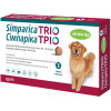 Zoetis Жевательные таблетки Simparica TRIO 20 - 40 кг 3 шт (5414736055671) - зображення 1