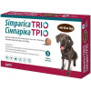 Zoetis Жевательные таблетки Simparica TRIO 40 - 60 кг 3 шт (5414736055688) - зображення 1