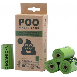   M-Pets (М-Петс) POO Dog Waste Bags 100% Compostable amp; Biodegradable – Биологически разлагаемые пакеты дл