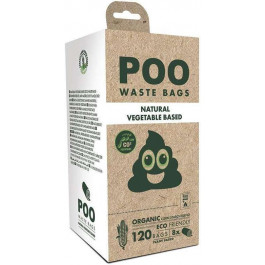   M-Pets (М-Петс) POO Dog Waste Bags Non Scented – Биологически разлагаемые пакеты для уборки за собаками без