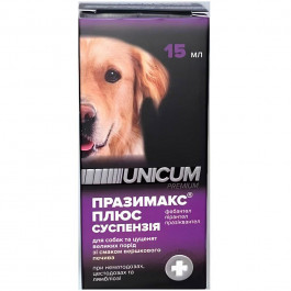   UNICUM Суспензія  Празімакс плюс для собак та цуценят великих порід 15 мл (4820150207960)