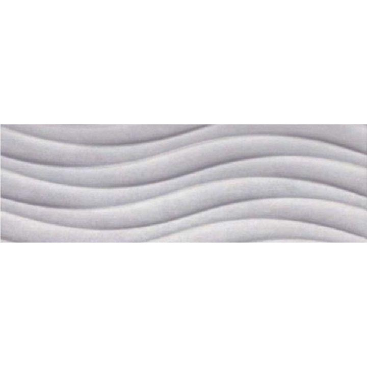 Ceramika Konskie Плитка Ceramika Konskie Milano soft grey wave 25x75 - зображення 1