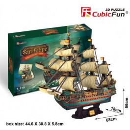   Cubic Fun Іспанська армада Сан Феліпе (T4017h)