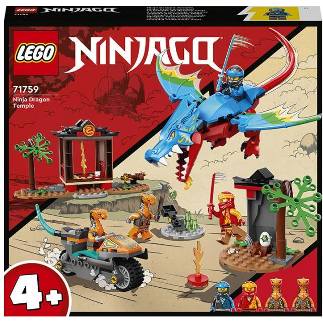 LEGO Ninjago Храм ніндзя-дракон 161 деталь (71759) - зображення 1