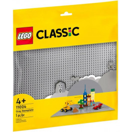   LEGO Classic Базова пластина сірого кольору, 1 деталь (11024)