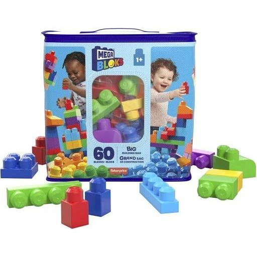 Mega Bloks Классический в мешке 60 деталей (DCH55) - зображення 1