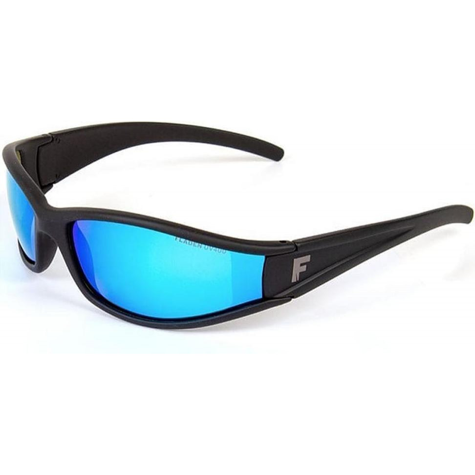 Fladen Окуляри  Polarized Sunglasses Matt Black Blue Lens (23-0134) - зображення 1