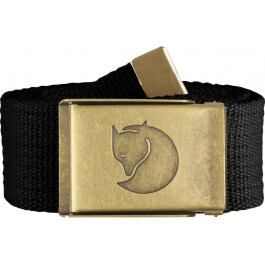   Fjallraven Ремінь  Canvas Brass Belt 4 cm Black (77297.550)