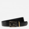 GUESS Ремінь чоловічий шкіряний  Adjustable Belt BM7392LEA35-BLA 95 см (M) Чорний (8000702444125) - зображення 1