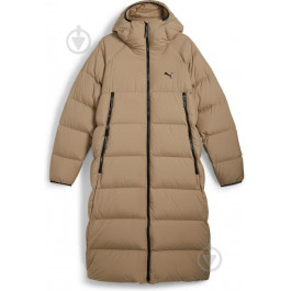   PUMA Пуховик довгий чоловічий  Long Hooded Down Coat 62646767 S Бежевий (4067981167715)