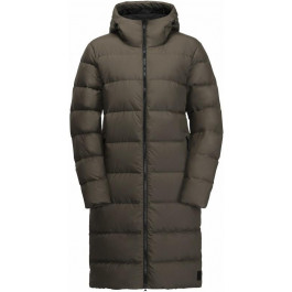   Jack Wolfskin Пуховик  Frozen Palace Coat W 1204133-5719 XS Коричневий (4064993904673)