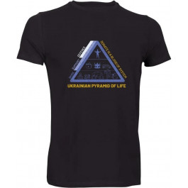   Fram Equipment Футболка  Ukrainian pyramid of life XL Чорний (1044-id_7138)