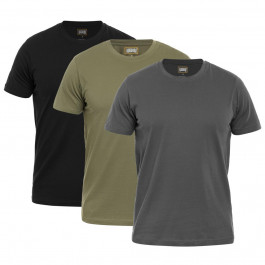 Magnum Футболка T-shirt  Basic 3 шт. - Olive/Forged Iron/Black