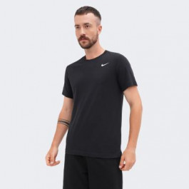   Nike Чорна чоловіча футболка  M Nk Dry Tee Dfc Crew Solid AR6029-010