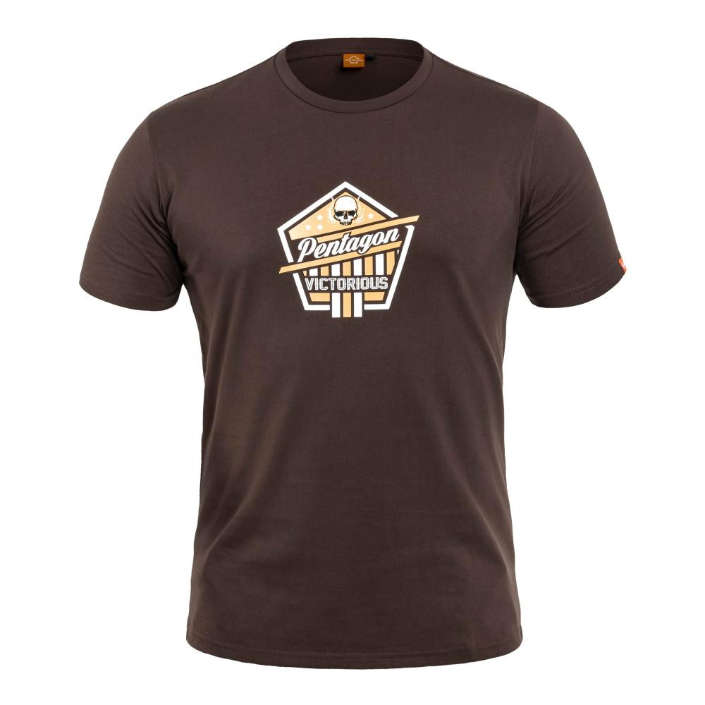 Pentagon Футболка T-Shirt  "Victorious" - Terra Brown - зображення 1