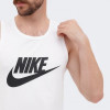 Nike Біла чоловіча майка  M Nsw Tank Icon Futura AR4991-101 - зображення 4