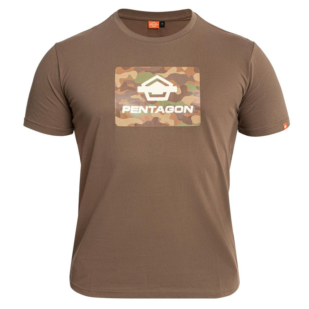 Pentagon Футболка T-Shirt  Ageron "Spot Camo" - Coyote M - зображення 1