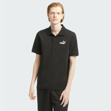 PUMA Поло  Ess Pique Polo 58667401 L Black (4063697400719) - зображення 1