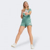 PUMA Бірюзові жіночі шорти  ESS+ FLOWER POWER 4" Shorts TR 673693/84 - зображення 3