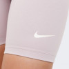 Nike Пудрові жіночі шорти  W NSW NK CLSC HR 8IN SHORT DV7797-019 L пудровий - зображення 4