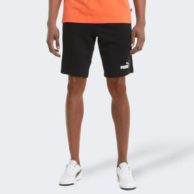 PUMA Чорні чоловічі шорти  Ess Shorts 586709/01 - зображення 1