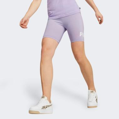 PUMA Фіолетові жіночі шорти  ESS 7" Logo Short Leggings 848347/70 - зображення 1