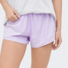 Nike Бузкові жіночі шорти  W NK ONE DF HR 3IN BR SHORT DX6014-512 - зображення 4