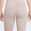 Nike Бежеві жіночі шорти  W NSW ESSNTL MR BIKER SHORT CZ8526-272 - зображення 2