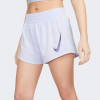 Nike Бузкові жіночі шорти  W NK SWOOSH SHORT VENEER VERS DX1031-536 - зображення 4