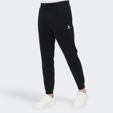 Converse Чорні спортивнi штани  STANDARD FIT WEARERS LEFT STAR CHEV EMB FLEECE PANT BB con10024521-001 - зображення 1