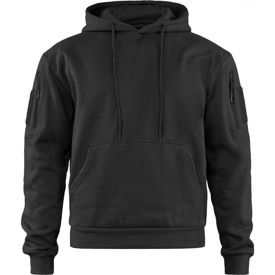 Mil-Tec Кофта  Tactical Hoodie Black L - зображення 1