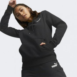   PUMA Чорна жіноча кофта  ESS+ Embroidery Hoodie FL 670004/01