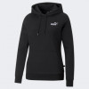 PUMA Чорна жіноча кофта  ESS+ Embroidery Hoodie FL 670004/01 - зображення 6