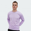 Champion Лавандова чоловіча кофта  Crewneck Sweatshirt cha218536-LVN - зображення 1