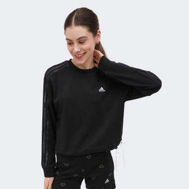 Adidas Чорна жіноча кофта  W AOP SWT IN7316 - зображення 1