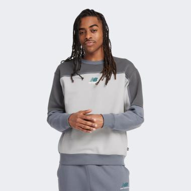 New Balance Сіра чоловіча кофта  Hoodie Classics Fleece nblMT43525GT - зображення 1