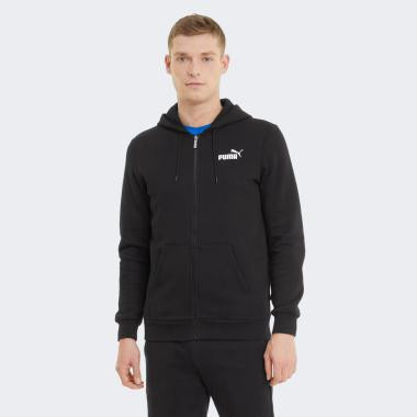 PUMA Чорна чоловіча кофта  Ess Small Logo Fz Hoodie Fl 586702/01 - зображення 1