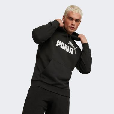 PUMA Чорна чоловіча кофта  ESS+ 2 Col Big Logo Hoodie TR 586765/61 - зображення 1