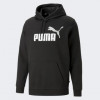 PUMA Чорна чоловіча кофта  ESS+ 2 Col Big Logo Hoodie TR 586765/61 - зображення 5