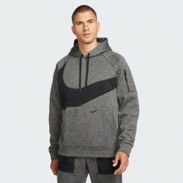 Nike Темно-сіра чоловіча кофта  M NK TF HD PO SWOOSH DQ5401-071