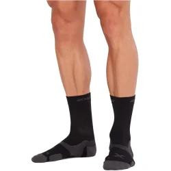 2XU Шкарпетки  Vectr Cushion Crew Socks UA5053e_BLK/TTM р.46,5-48,5 чорний - зображення 1