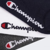 Champion Чорні шкарпетки  3pk Quarter Socks chaU24559-NNY/WHT - зображення 2