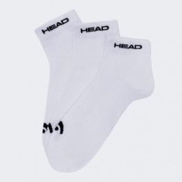   HEAD Набор носков  Quarter 3P Unisex 761011001-300 35-38 р 3 пары Белый (8718824272610)