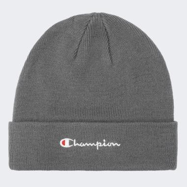 Champion Оливкова шапка  beanie cap cha802405-BLG - зображення 1