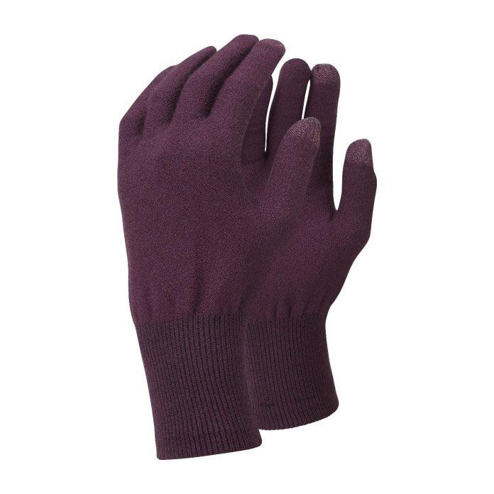 Trekmates Рукавички зимові  Merino Touch Glove TM-005149 size S Blackcurrant (015.1370) - зображення 1